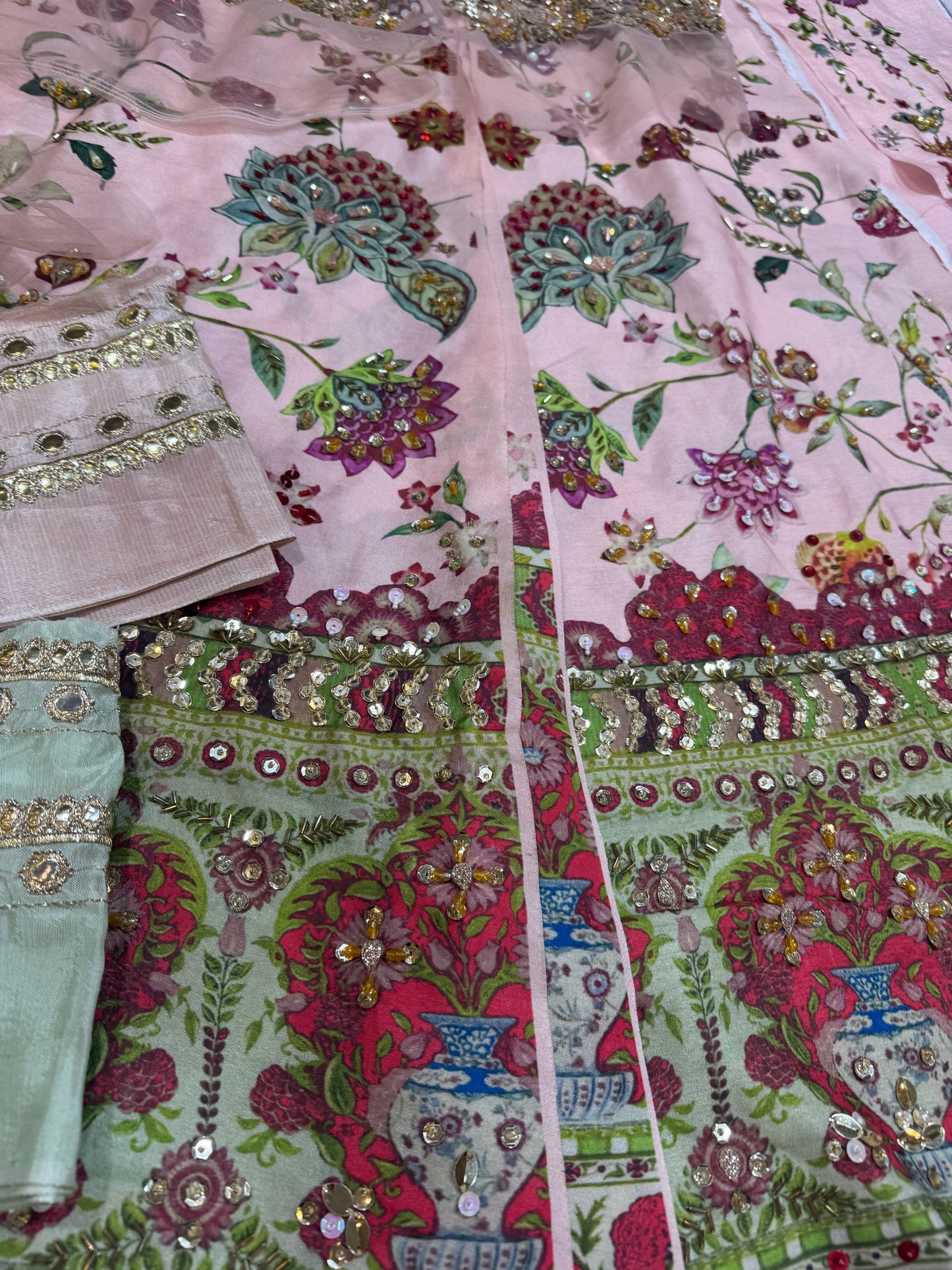 Chinoiserie Lehnga