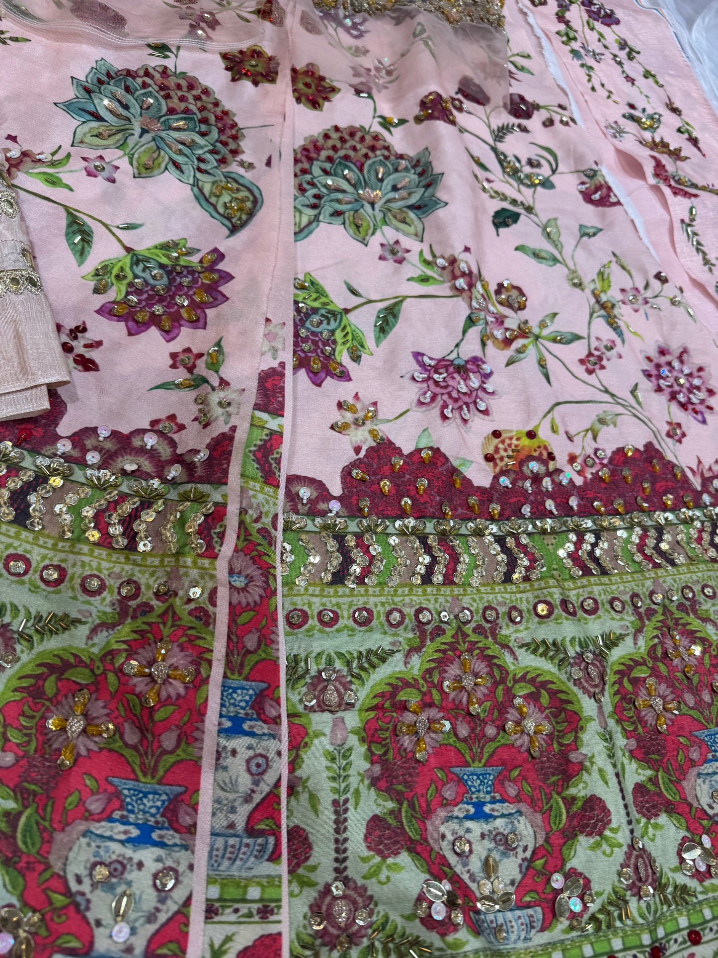 Chinoiserie Lehnga