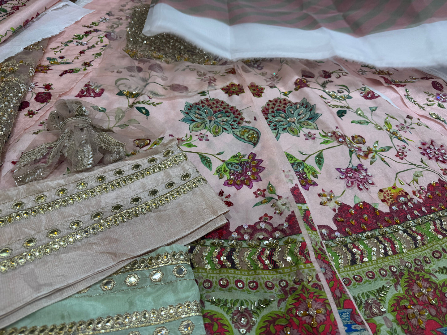Chinoiserie Lehnga