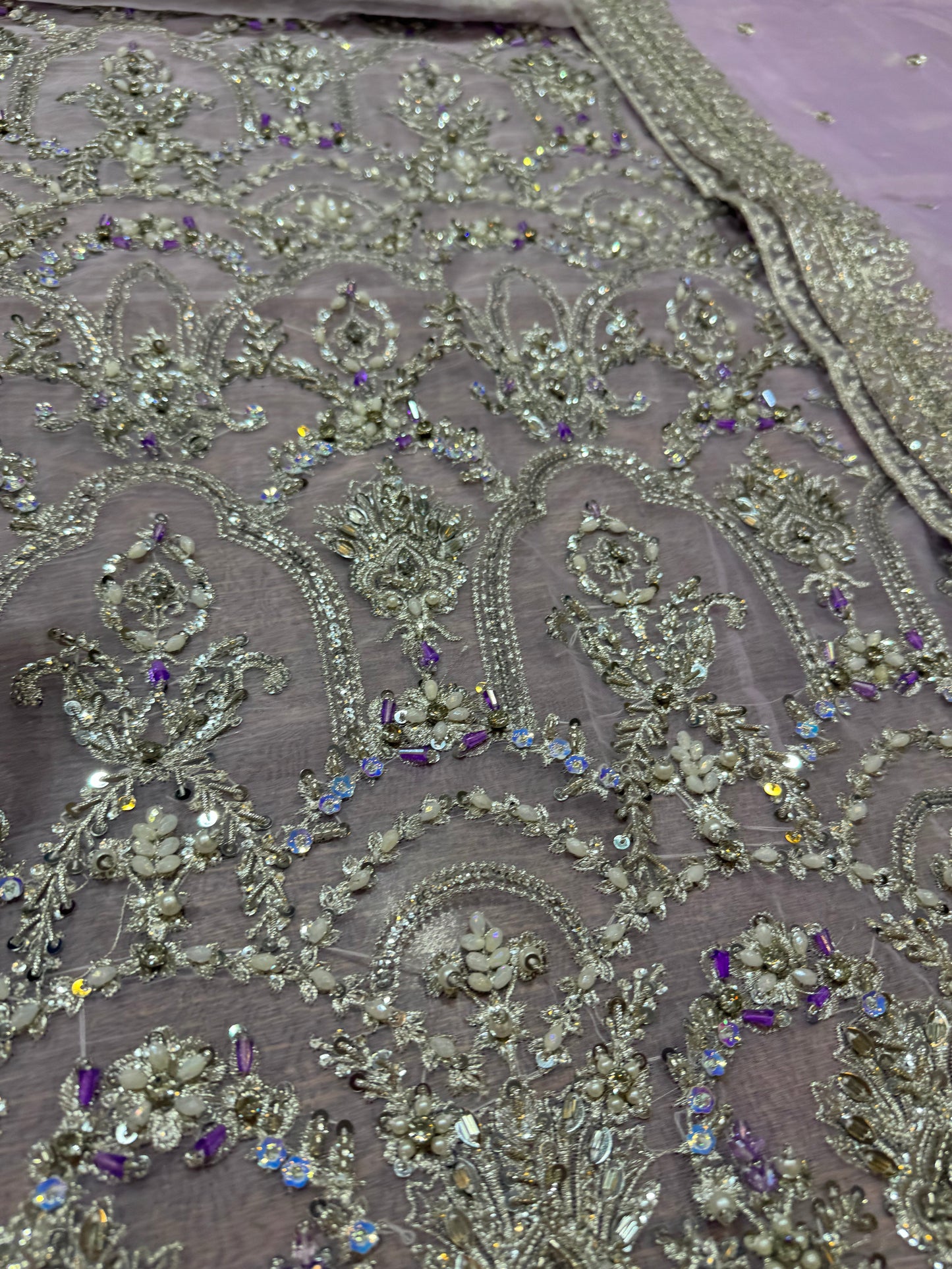 kanwal Malik lilac handmade wedding edition