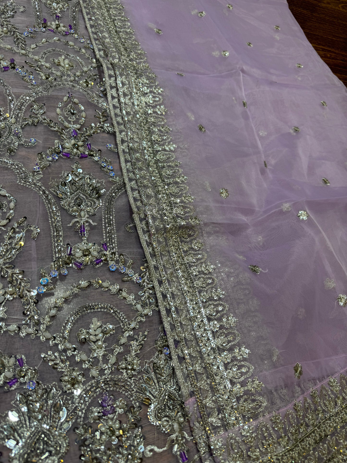 kanwal Malik lilac handmade wedding edition