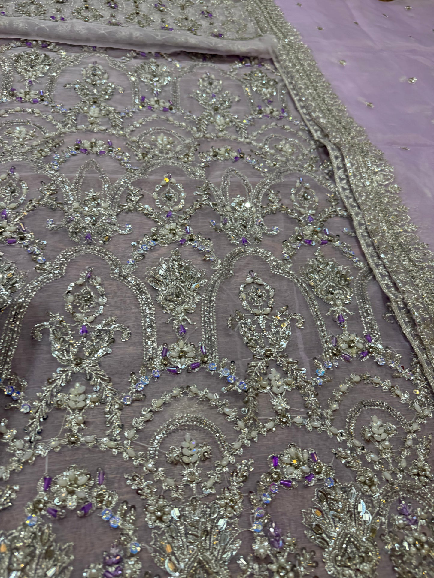 kanwal Malik lilac handmade wedding edition
