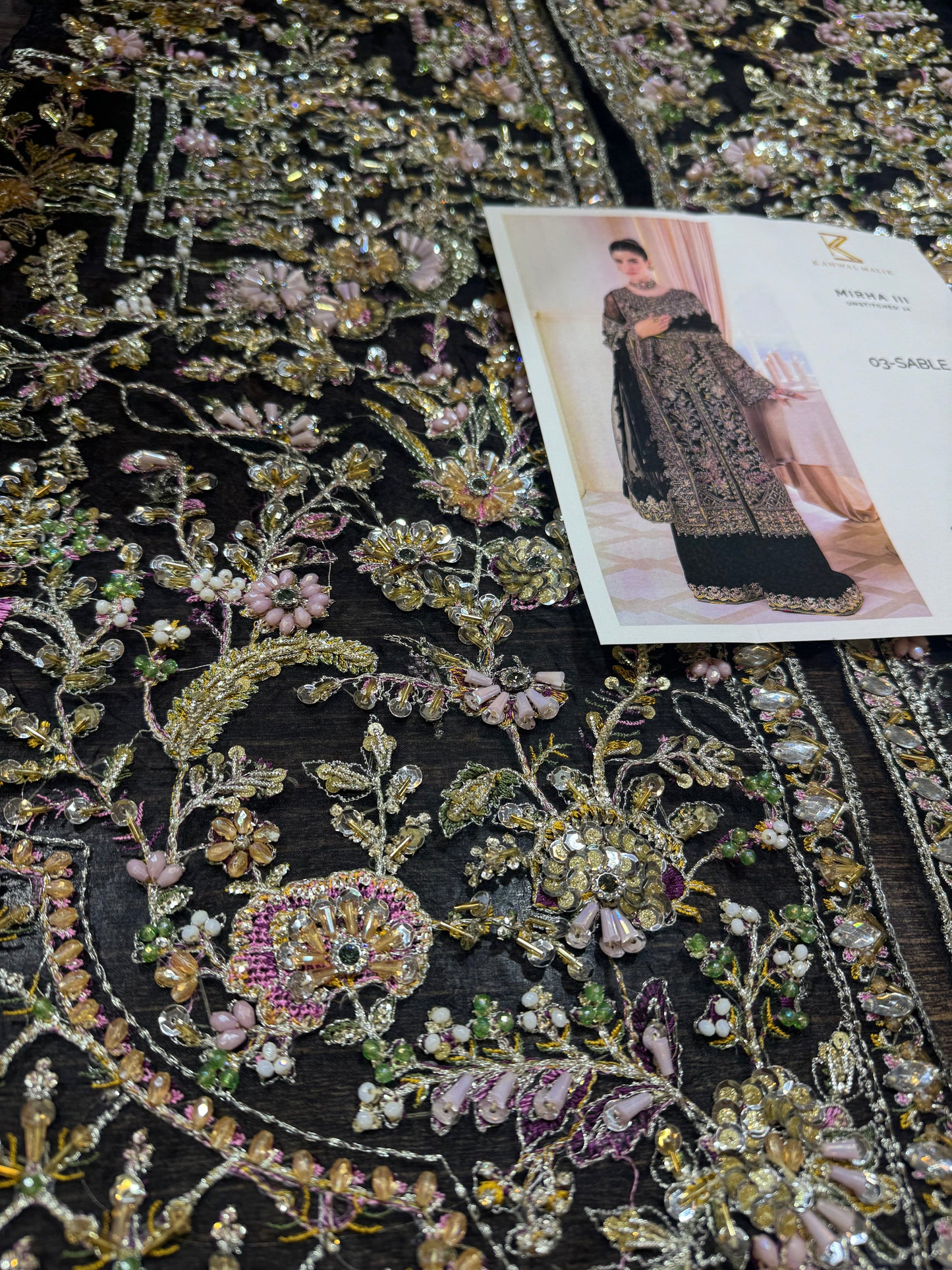 kanwal Malik sable wedding edition