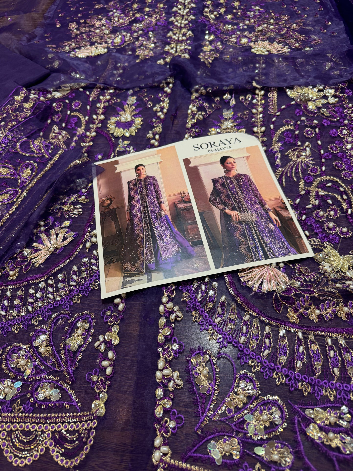 Soraya purple