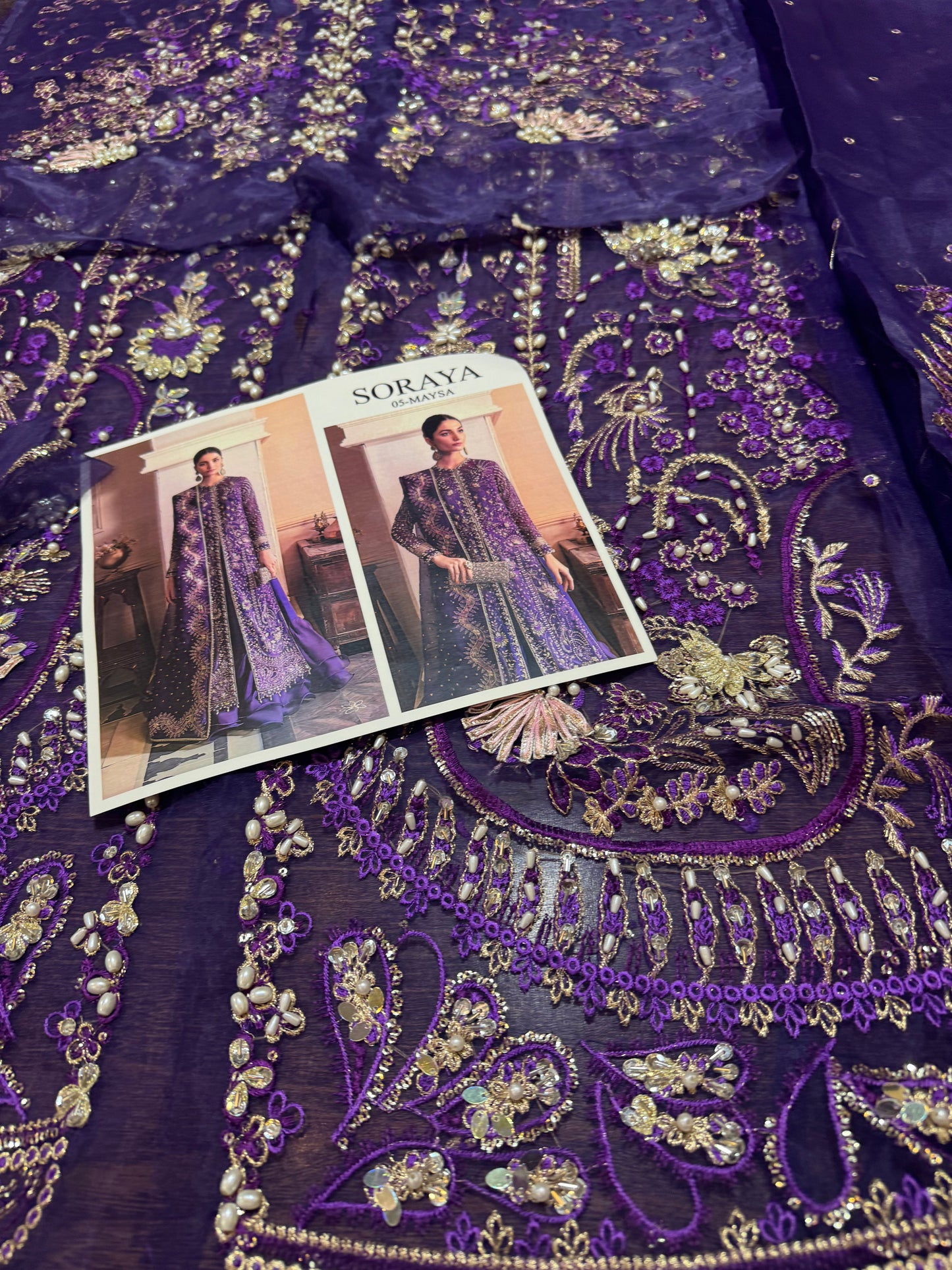 Soraya purple