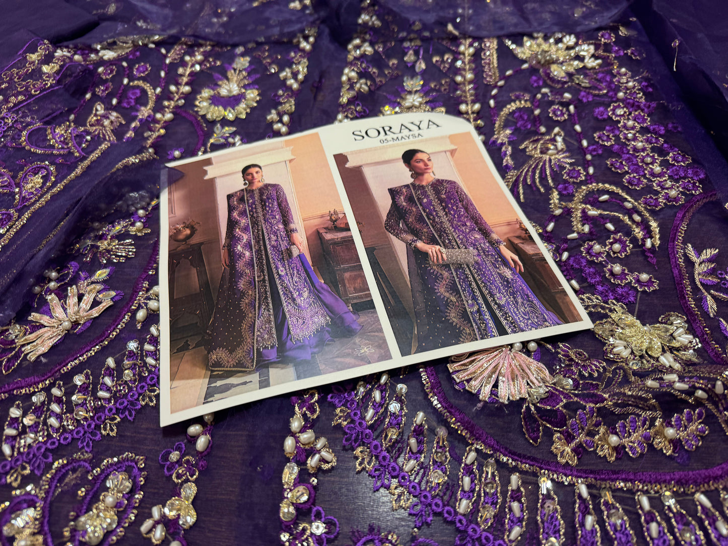 Soraya purple