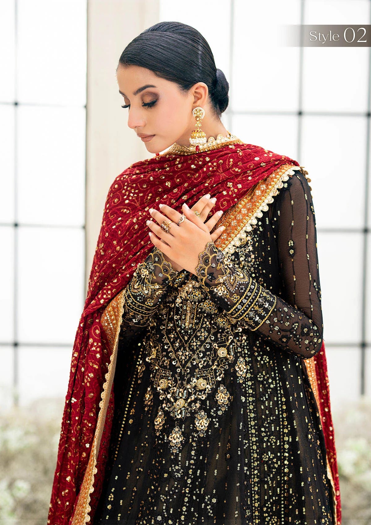 #usaindians #ukindians #ukindianfashion #ukpakistanifaishon #ukpakistaniclothes #ukpakistani #canadafashion #australiaindians #australianpak #newarrivals #pakistanisuits #indianwedding #sareefashion #pakistaniwedding #womensfashion #weddingsarees #maxidress #weddingseason #lehengacholi #shalwarkameez #shalwarkameezsuit #lehengacollection Elegant Pakistani Embroidered Bridal Wedding Stitched Dresses Collection