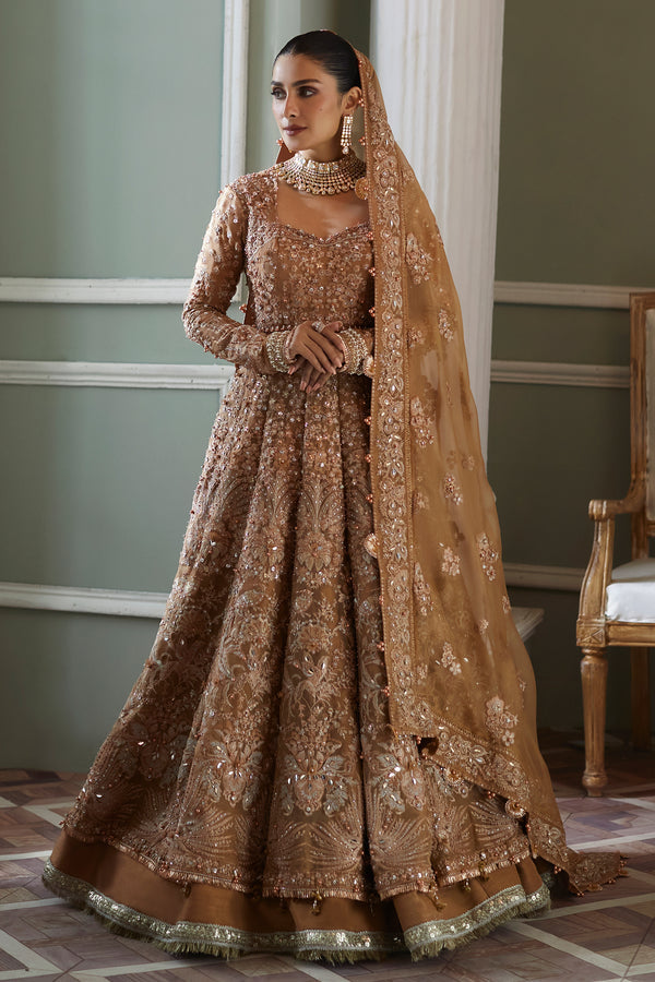 Maya Elan Elegant Pakistani Embroidered Bridal Wedding Stitched Dresses Collection 00W