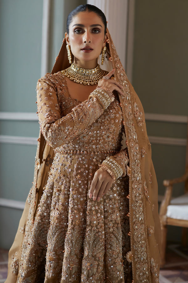 Maya Elan Elegant Pakistani Embroidered Bridal Wedding Stitched Dresses Collection 00W