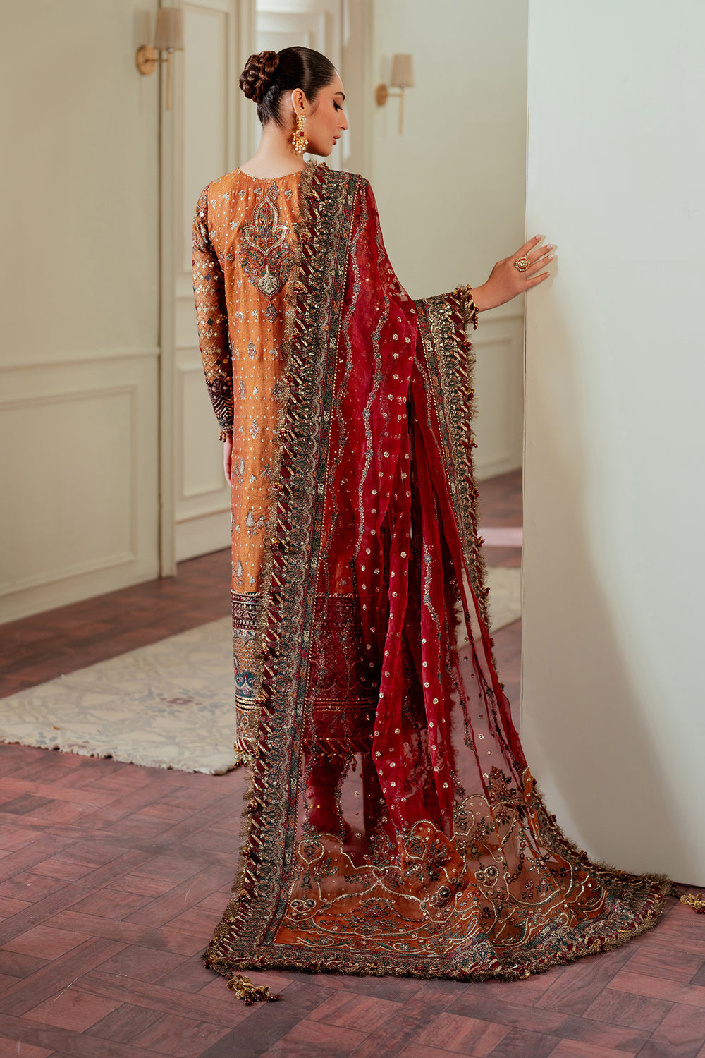 Rust Multi Wedding Wear