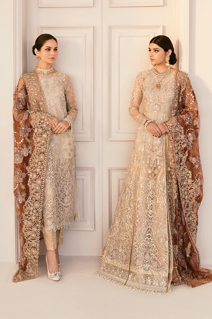 005-C Chantelle Elegant Baroque Pakistani Embroidered Wedding Stitched Dresses Collection-00P