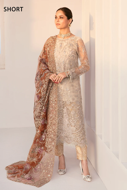 005-C Chantelle Elegant Baroque Pakistani Embroidered Wedding Stitched Dresses Collection-00P