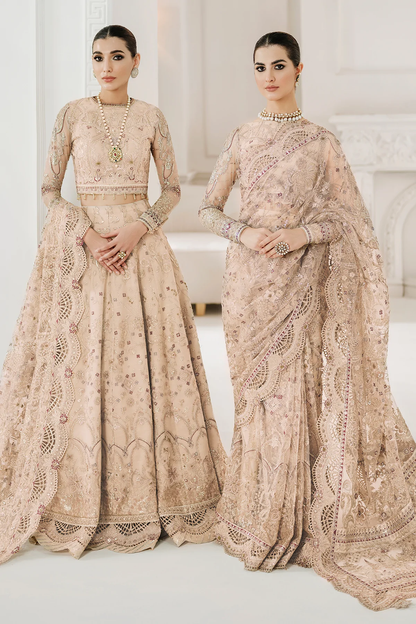 002-C Chantelle Elegant Baroque Pakistani Embroidered Wedding Stitched Dresses Collection-00P