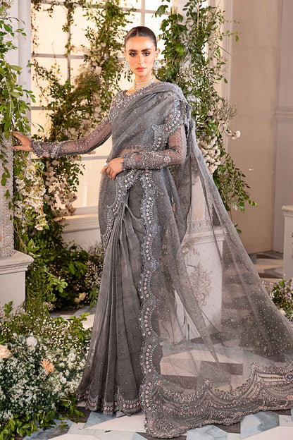 Grey Saree