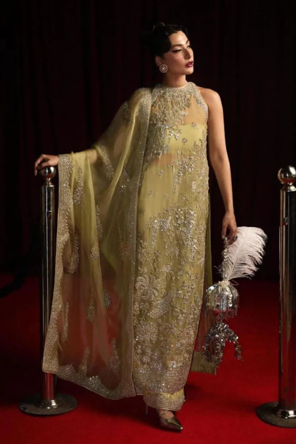 Hussain rehar yellow wedding edition
