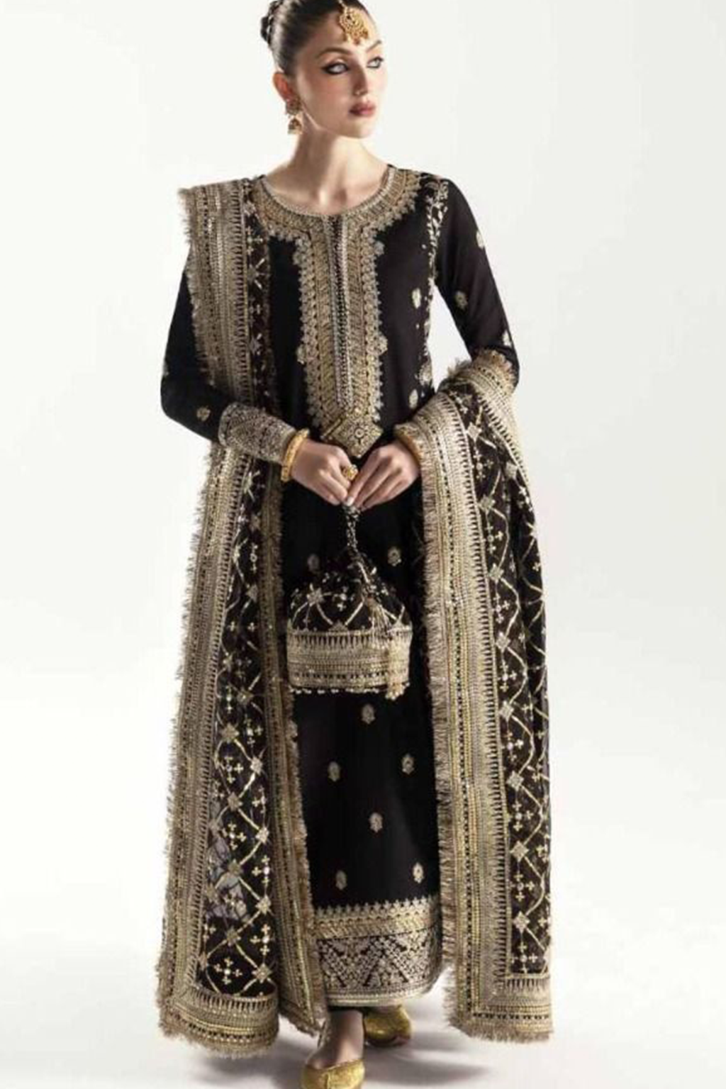 kanwal malik black wedding edition