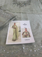 Mint Saree