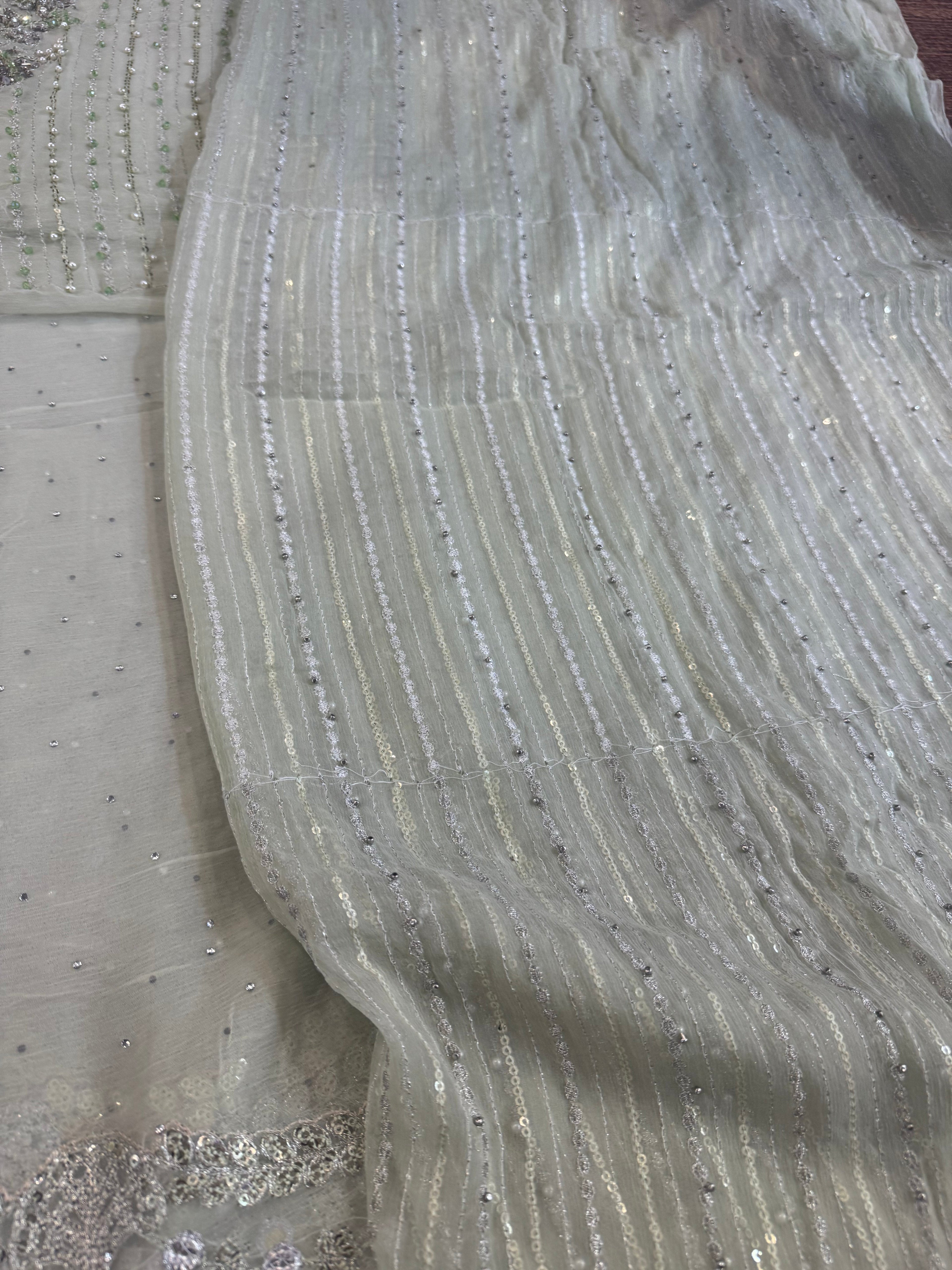 Mint Saree