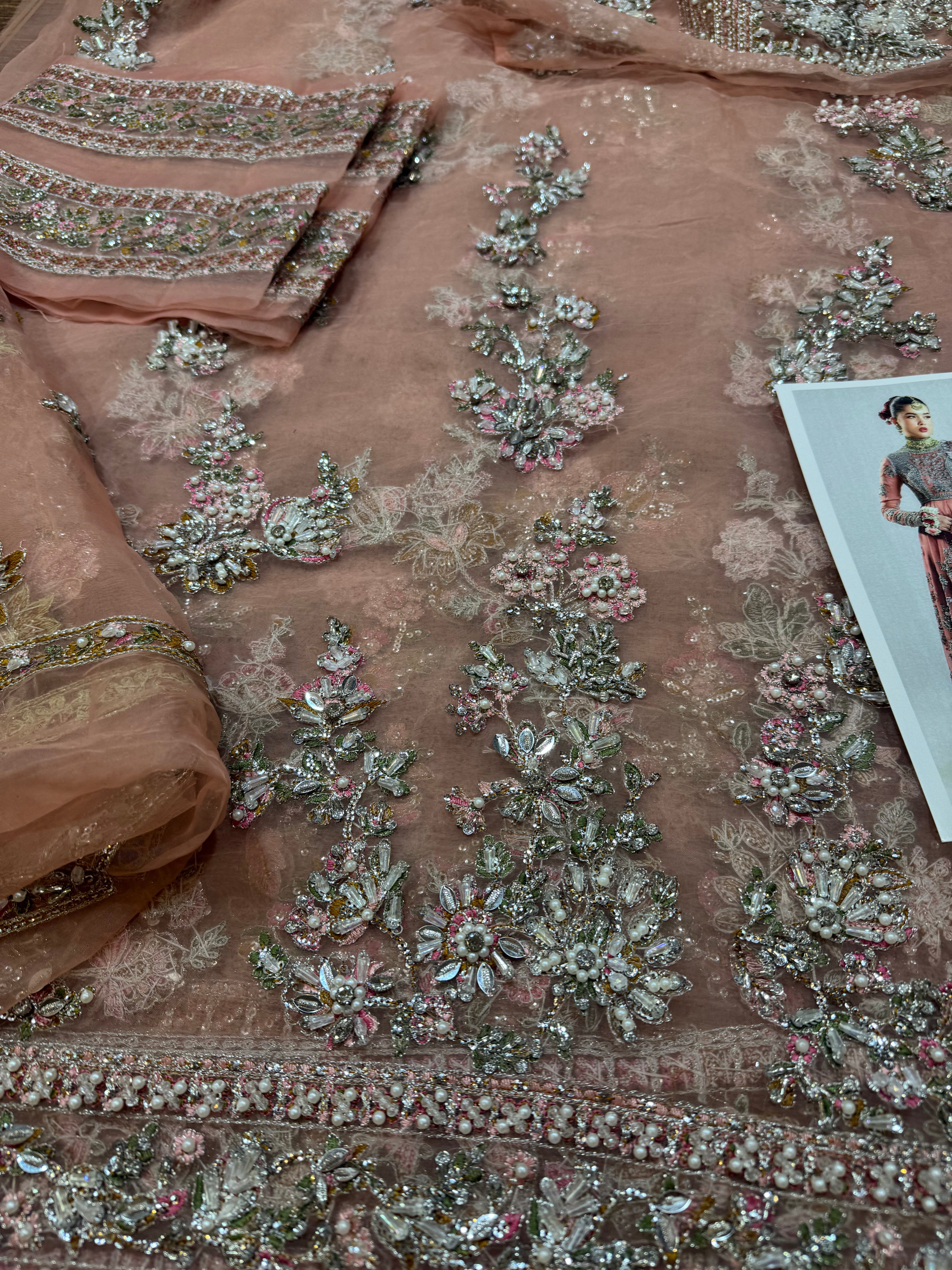 Hussain rehar fresh pink wedding edition