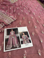 Faiza saqlain pink wedding edition