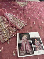 Faiza saqlain pink wedding edition