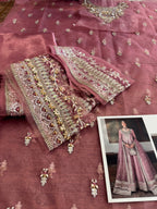 Faiza saqlain pink wedding edition