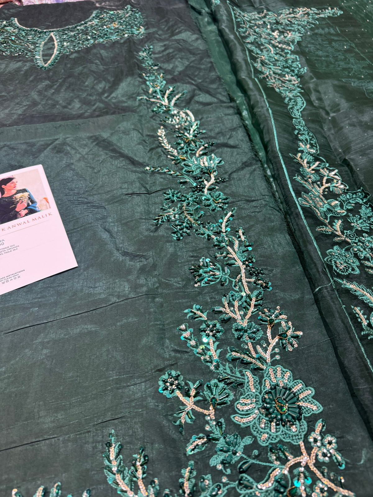 Green lehenga