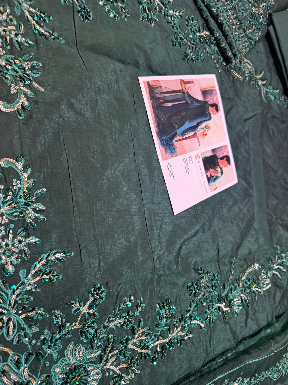 Green lehenga