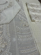 Off white chiffon collection