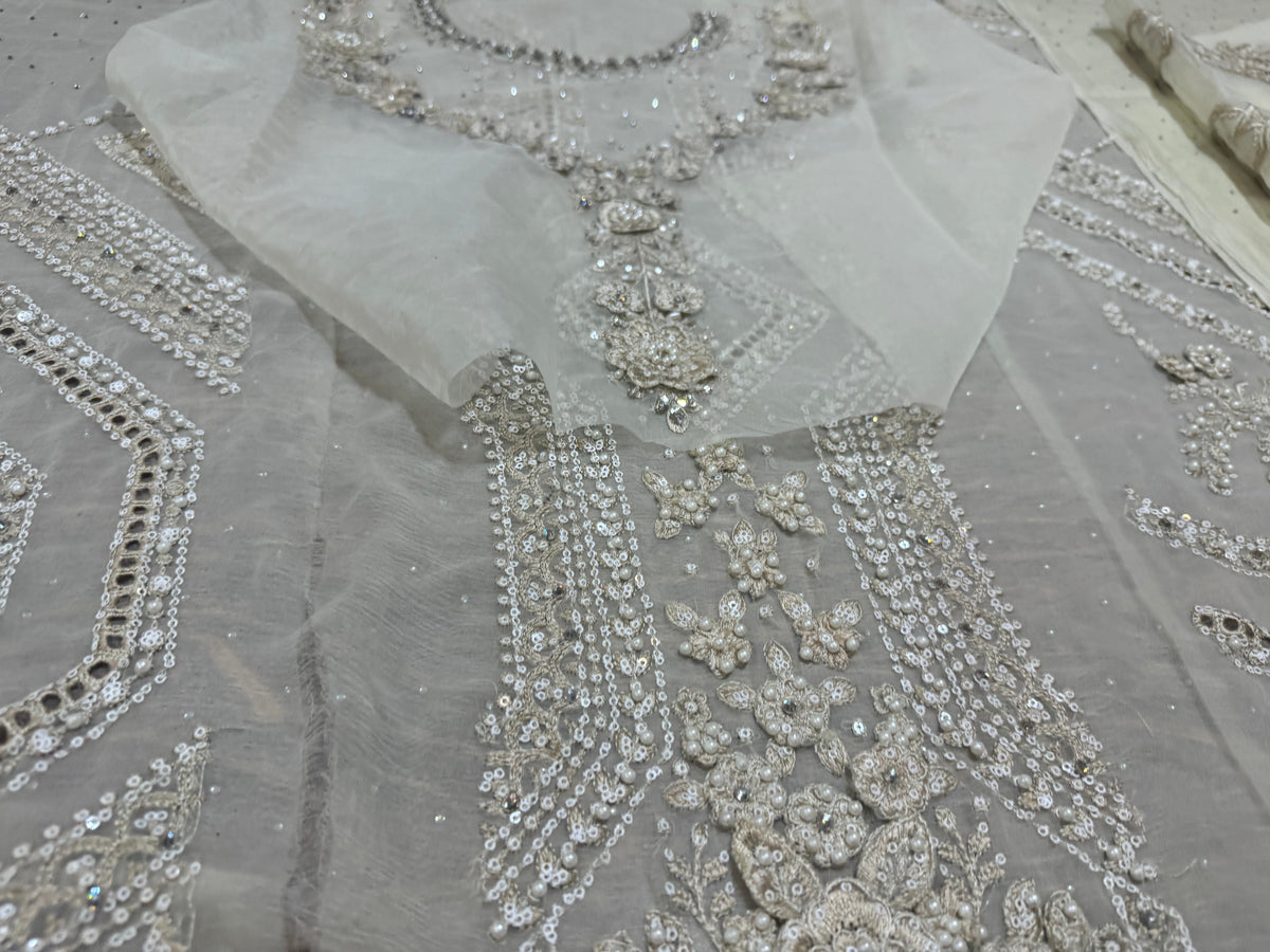 Off white chiffon collection