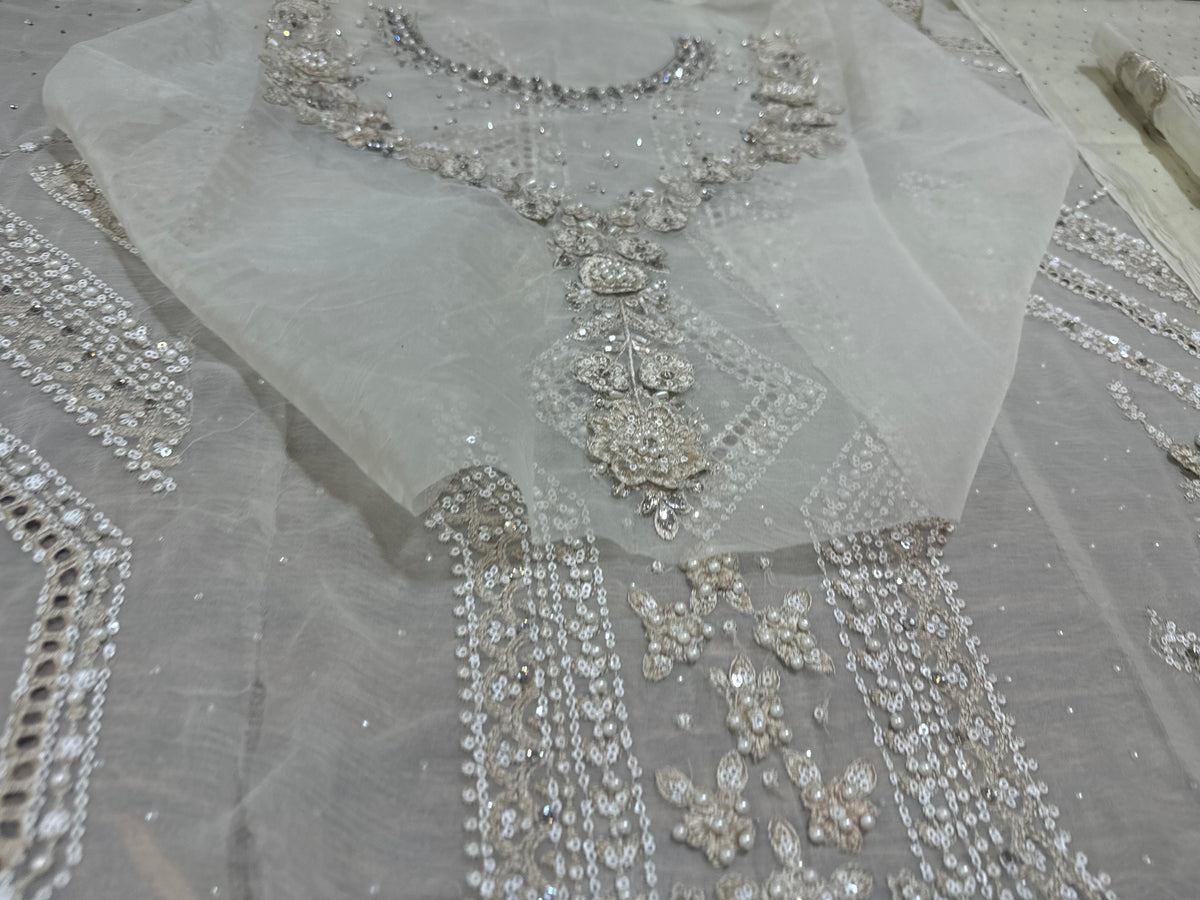 Off white chiffon collection