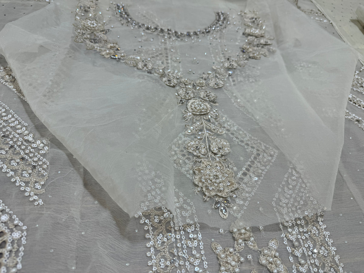 Off white chiffon collection
