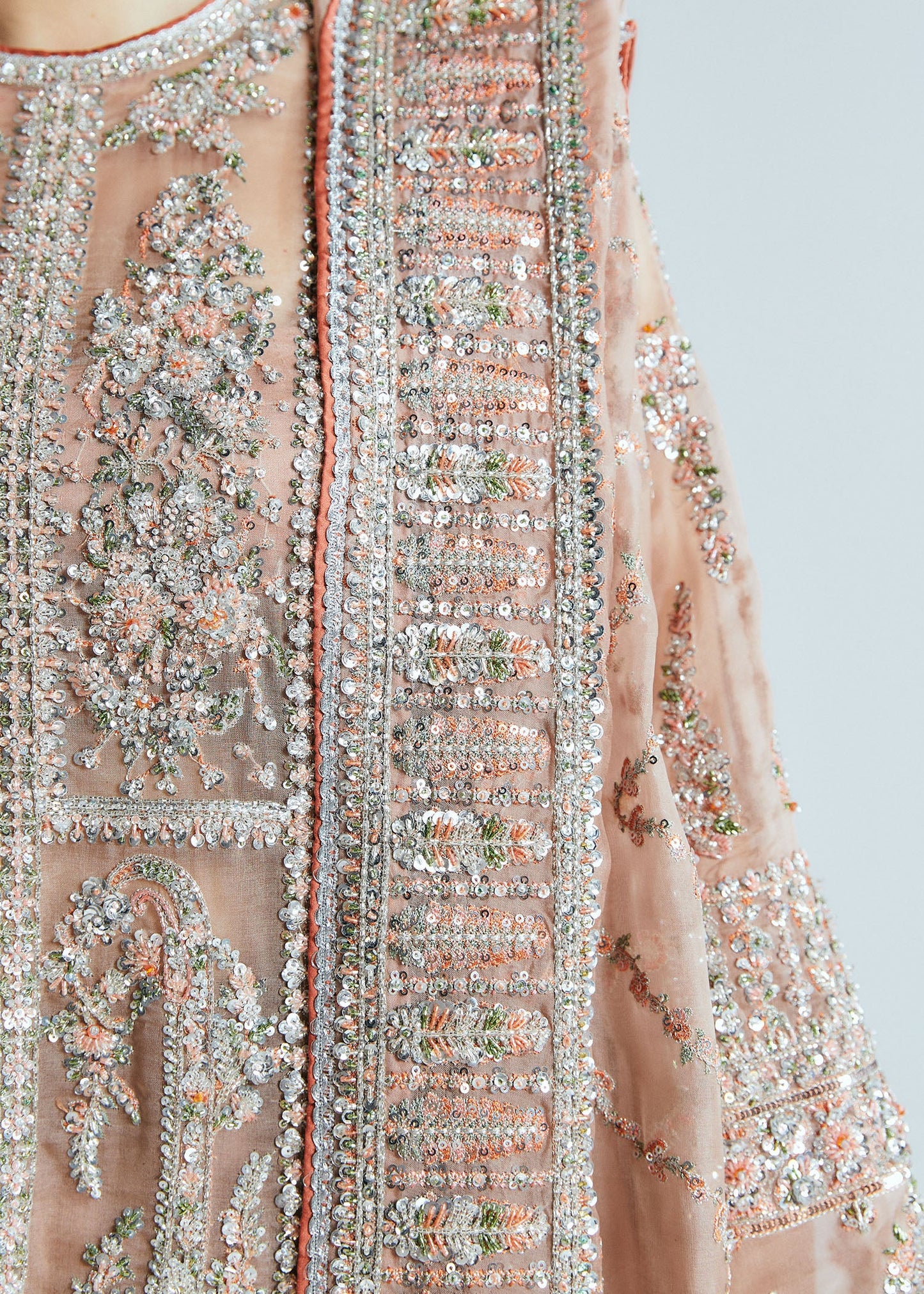 Hussain rehar peace pink wedding edition