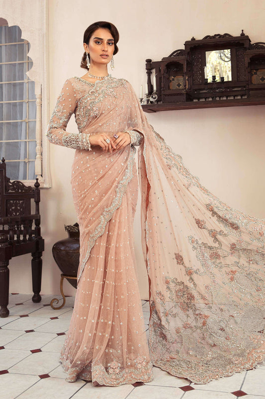 Coture pink saree