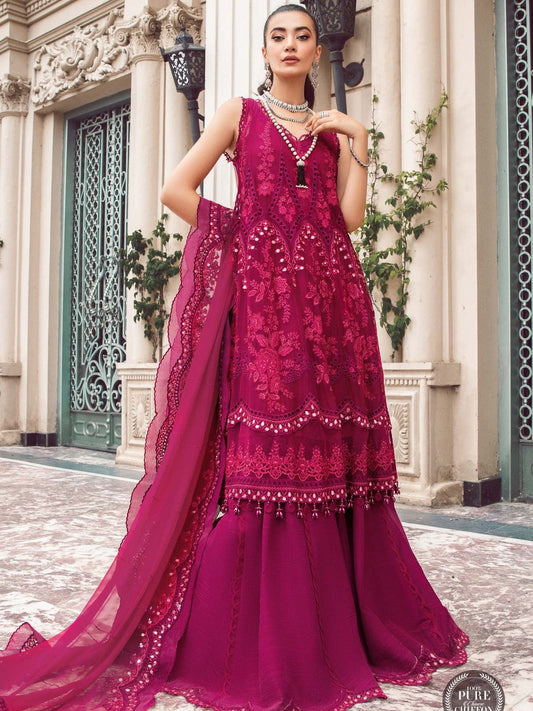 Womens Embroidered WOMEN'S FASHION WOMEN'S CLOTHING Women Weeding Collection Wedding Formals Wedding Collection 2023 Wedding Collection stitched Wedding Wear stitched Fabrics stitched stitching-7500 Pure Organza Premium Embroidered Collection Pink Party Wear Pakistani Designer Dress organza-product Organza Collection Organza non-discounted New Arrivals new Maria.B Womens Wear Maria.B Online Store in Pakistan MARIA.B Online Store Maria.B Online Shopping Maria.B Online Shop 