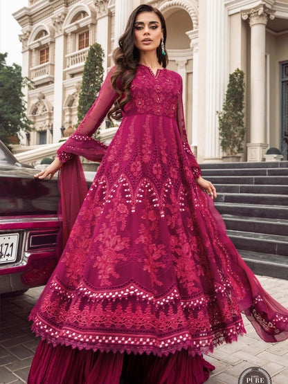 Womens Embroidered WOMEN'S FASHION WOMEN'S CLOTHING Women Weeding Collection Wedding Formals Wedding Collection 2023 Wedding Collection stitched Wedding Wear stitched Fabrics stitched stitching-7500 Pure Organza Premium Embroidered Collection Pink Party Wear Pakistani Designer Dress organza-product Organza Collection Organza non-discounted New Arrivals new Maria.B Womens Wear Maria.B Online Store in Pakistan MARIA.B Online Store Maria.B Online Shopping Maria.B Online Shop 