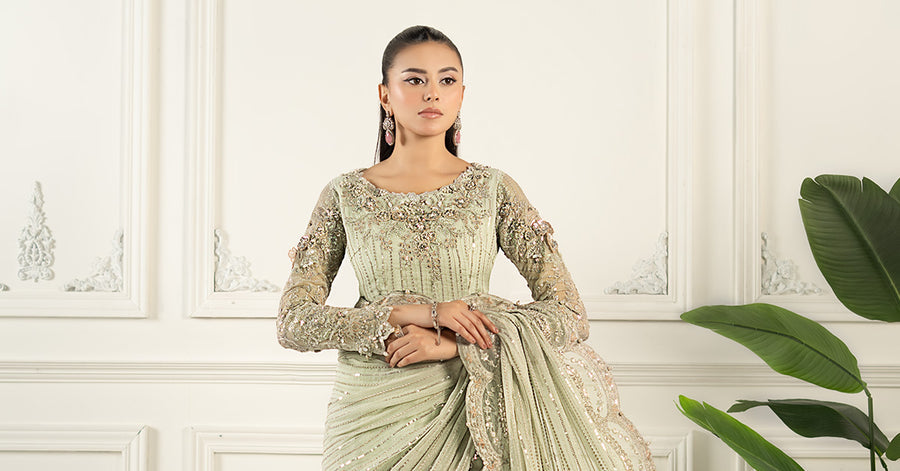 Mint Saree