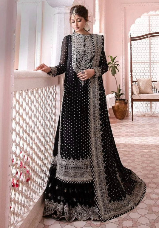 Hawla Elegant Pakistani Embroidered Bridal Wedding Stitched Dresses Collection