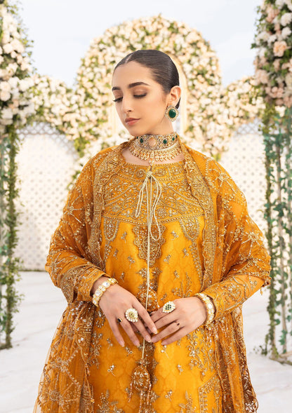 A A LOOk5  Elegant Pakistani Embroidered Bridal Wedding Stitched Dresses Collection 00P