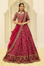 Maria B. Couture Crimson MC-048