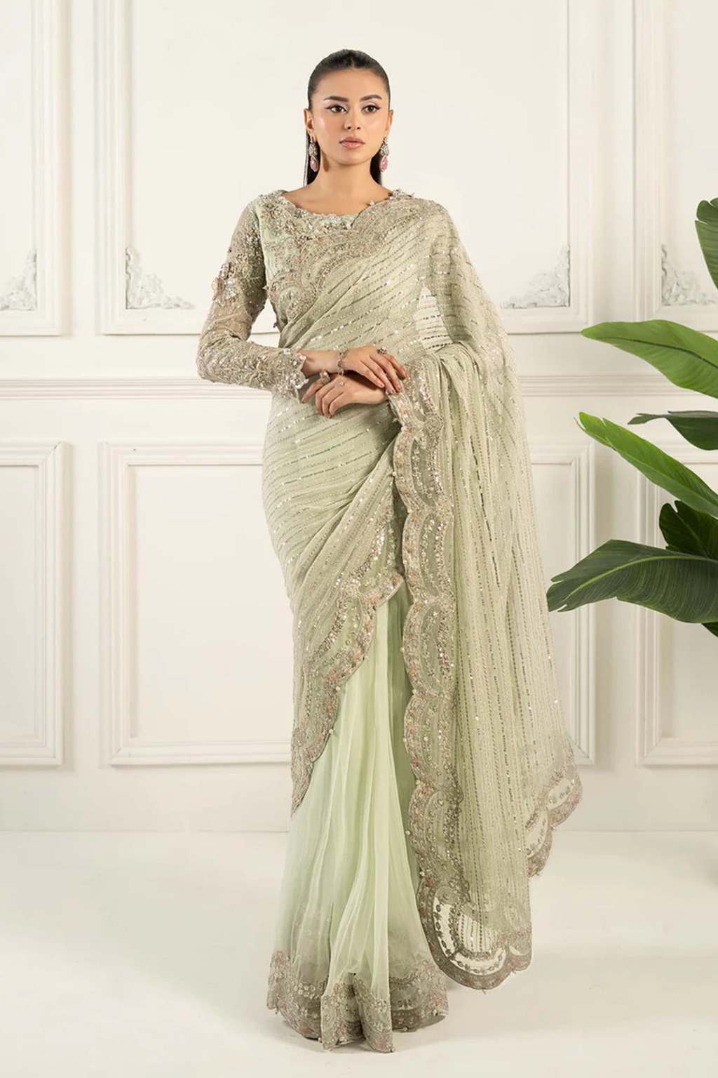 Mint Saree