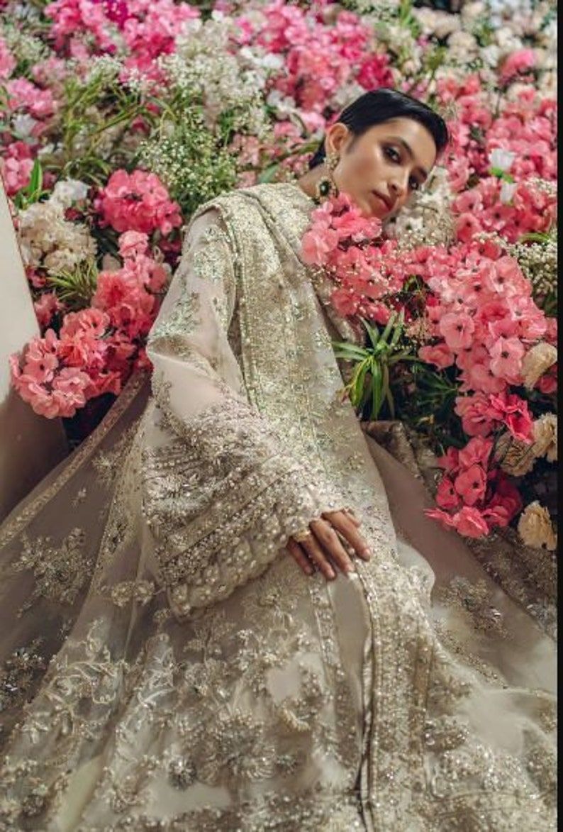 Formal Luxury Embroidered Collection Formals Collection Formals 2023 Formals Formal Wear Formal Collection 2023 Formal Collection Formal Fabric_Organza Embroidered Organza Collection Embroidered Organza Embroidered Formal Collection Embroidered 3 piece Collection Embroidered Eastern Wear Designer Fabric Design Work Embroidered Color_Pink Chiffon/Silk Bridal wear pakistan online Bridal Wear Bridal dresses online Bridal Collection 2023 Bridal Collection Baria.B Mbroidered Fabrics All Season Elan (EP-20178