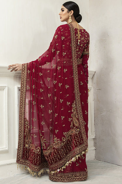 RED WINE SAREE-00S