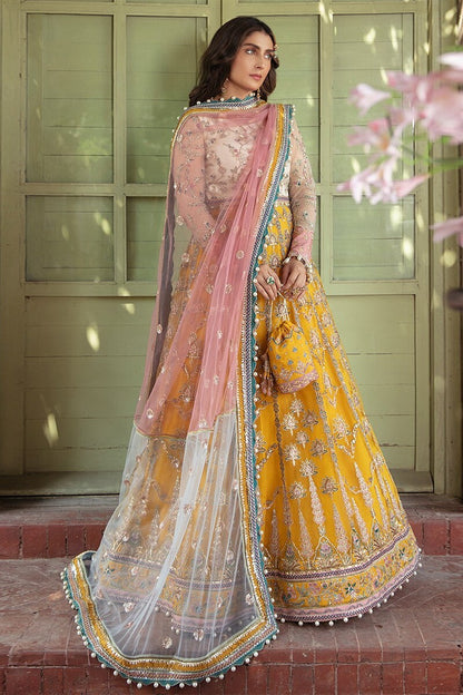 Embroidered Net stitched Bridal Anarkali-00F