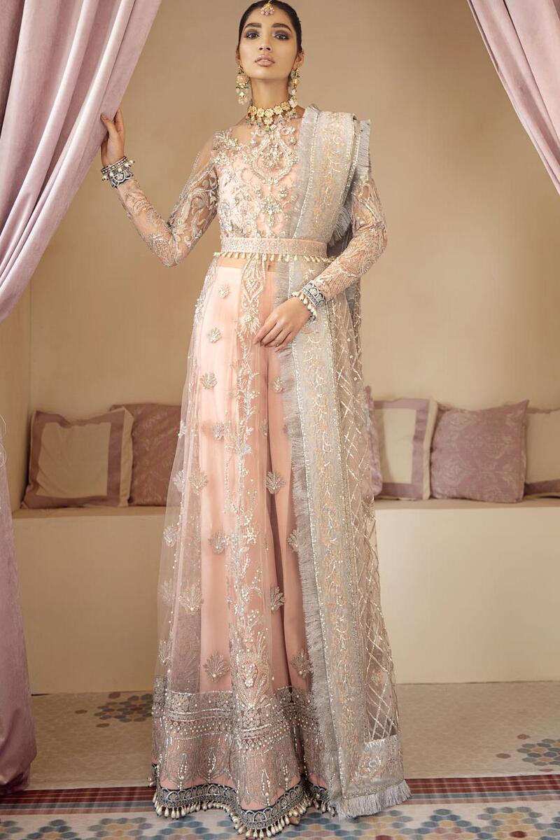 Gulaal Embroidered Net stitched  Suit-00F