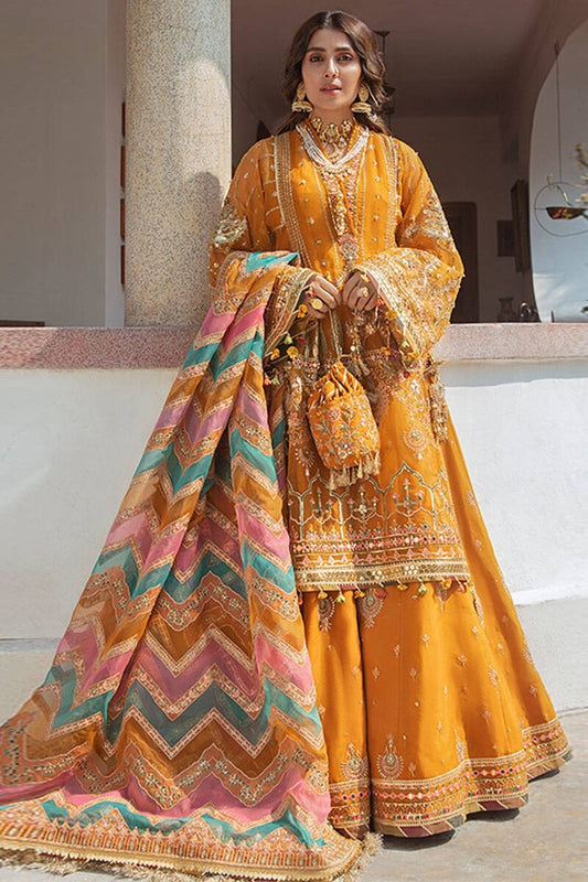 Organza Gharara Dress-00F