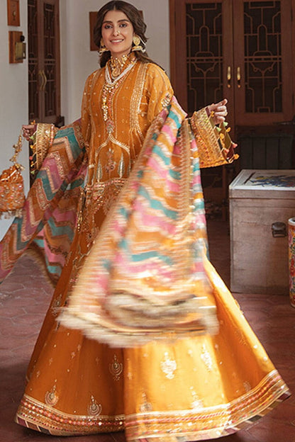 Organza Gharara Dress-00F