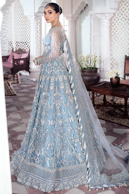 Mehnaaz Embroidered Net Suit-00F